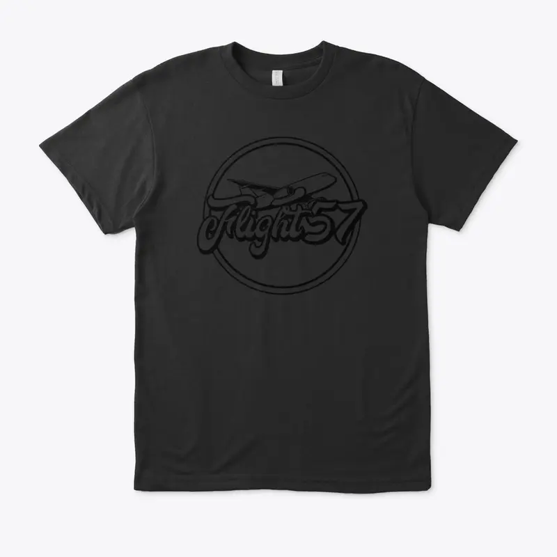 Flight57 Tees Back Logo